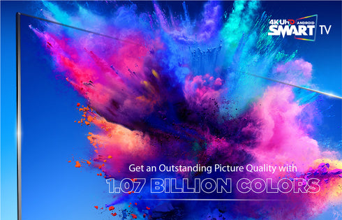 Intex 43" 4K Ultra HD Smart Android 9.0 LED TV | LED-4327 UBTR (1m 08cm)